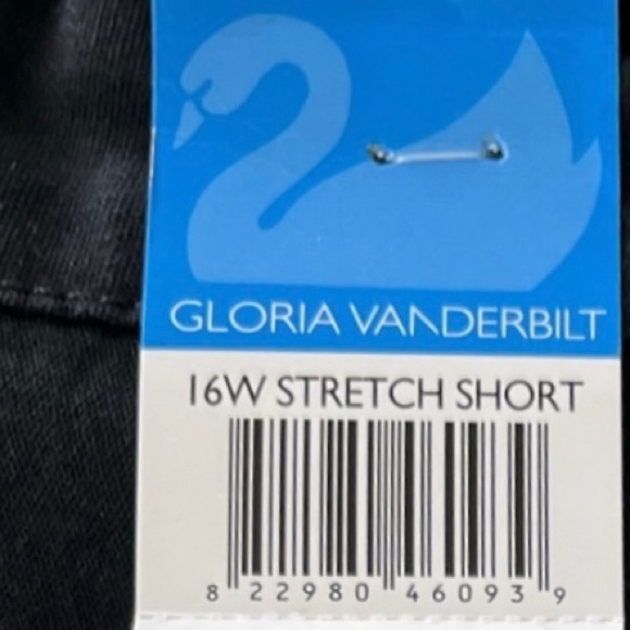 Black Jeans 16W Short Length Giselle Stretch Bootcut Mid Rise Gloria Vanderbilt - Picture 11 of 12
